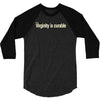 virginity is curable tee 3/4 Sleeve Shirt