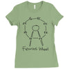 science ferris wheel Ladies Fitted T-Shirt