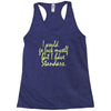 i would go fuck myself but i have standards Racerback Tank