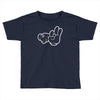 rude hands, ideal gift or birthday present. Toddler T-shirt