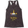 birthday unicorn girl. Racerback Tank