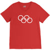 olympic rings V-Neck Tee