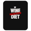 wine diet challenge accepted Mousepad
