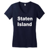staten island Women's V-Neck T-Shirt