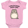 i am in love with cats Baby Bodysuit