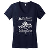 wild adventure Women's V-Neck T-Shirt
