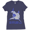 live every week like its shark week Ladies Fitted T-Shirt