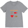 How To Live A Happy Life V-Neck Tee