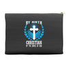 By Birth Christian By the Grace of God Accessory Pouches