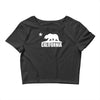 california bear Crop Top