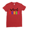 School Nurse Ladies Fitted T-Shirt