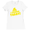 I Pooped Today Ladies Fitted T-Shirt
