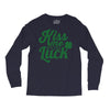 kiss me for luck Long Sleeve Shirts