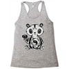 panda (3) Racerback Tank