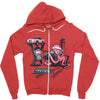 road closed Zipper Hoodie