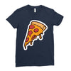hot pizza Ladies Fitted T-Shirt