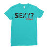 sexy shirt Ladies Fitted T-Shirt