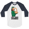 liver cancer awareness can do it 3/4 Sleeve Shirt