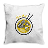 ramen forever Throw Pillow