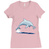 bottle opener nose Ladies Fitted T-Shirt