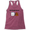 best friends forever Racerback Tank
