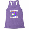 feeling stabby Racerback Tank