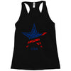 usa star Racerback Tank