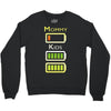 mommy low battery low energy Crewneck Sweatshirt