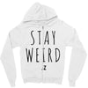 Juanpa Zurita Stay Weird Zipper Hoodie
