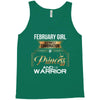 february  girl is a perfect combination of princess and warrior Tank Top