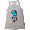 dog biker Racerback Tank