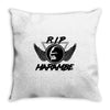 r.i.p Throw Pillow