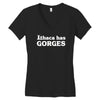 ithaca has gorges Women's V-Neck T-Shirt
