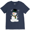 christmas snowman V-Neck Tee