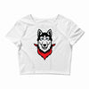 Siberian Husky Crop Top