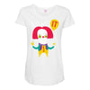 deal with it Maternity Scoop Neck T-shirt