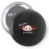 April Peeking Out Baby Boy in Spanish Pin-back button