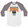 Doom With Mask 3/4 Sleeve Shirt