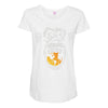 angry monkey jaune sure Maternity Scoop Neck T-shirt