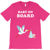 Baby On Board with Stork T-Shirt