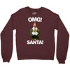 omg santa will ferrell Crewneck Sweatshirt