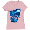 night sky projector Ladies Fitted T-Shirt