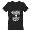 bears kill you Women's V-Neck T-Shirt