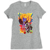 goldar &amp; rito Ladies Fitted T-Shirt