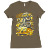 octopus Ladies Fitted T-Shirt