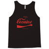 enjoy cocaine funny gray Tank Top