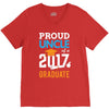 Class of 2017 Proud Uncle Graduation V-Neck Tee