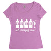 bottles 1965   mens funny Women's Triblend Scoop T-shirt