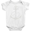 anchors aweigh Baby Onesie