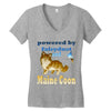 maine coon cat Women's V-Neck T-Shirt